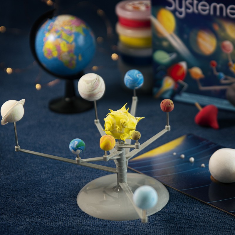 Discover our Solar System with Patarev clay - Fun Scientific Laboratory