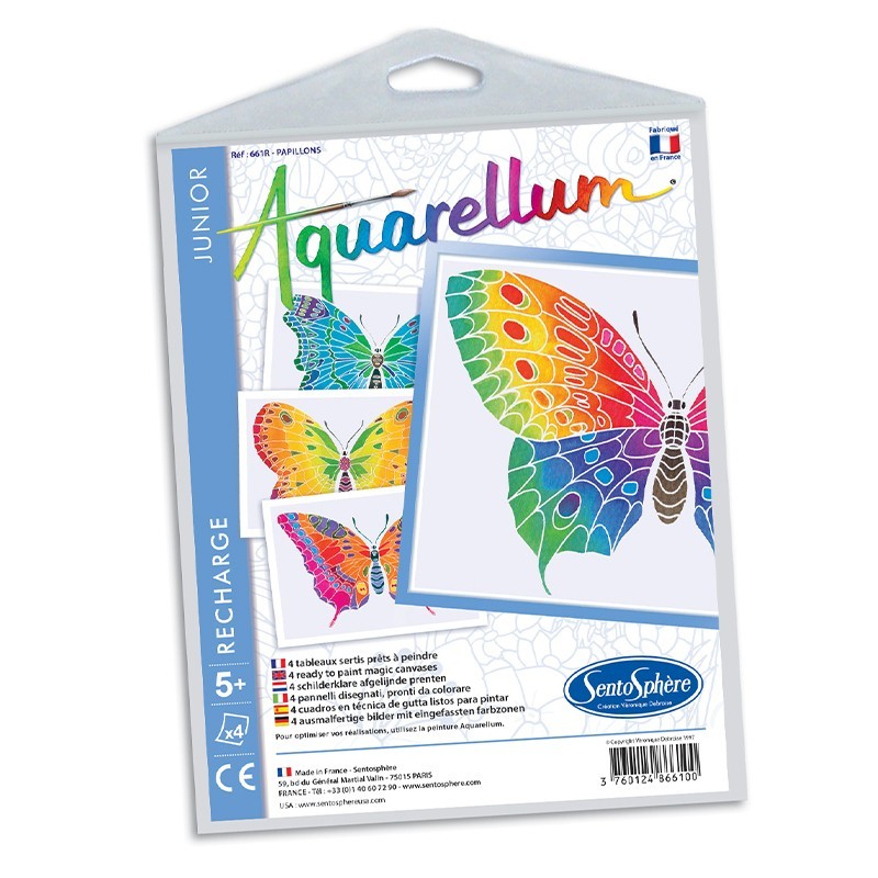 SentoSphère Aquarellum Mini - Butterflies