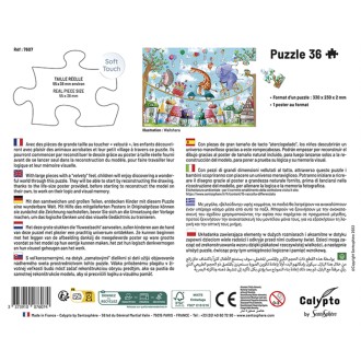 Puzzle 36 pièces - Animaux Acrobates