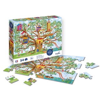 Puzzle 54 pièces - La Cabane dans les Arbres