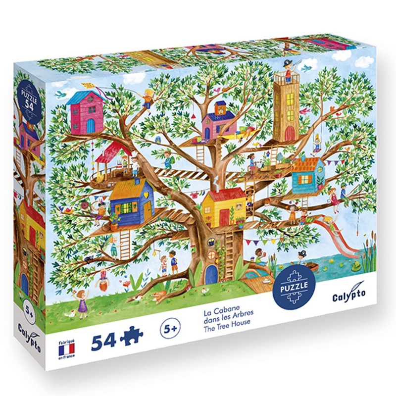 Puzzle 54 pièces - La Cabane dans les Arbres