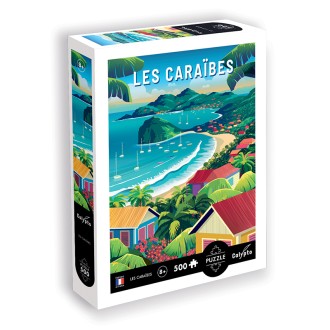 PUZZLE 500 pièces - Les Caraïbes