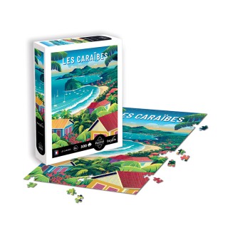 PUZZLE 500 pièces - Les Caraïbes