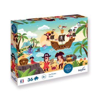 Puzzle 36 pièces - Les Pirates