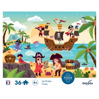 Puzzle 36 pièces - Les Pirates