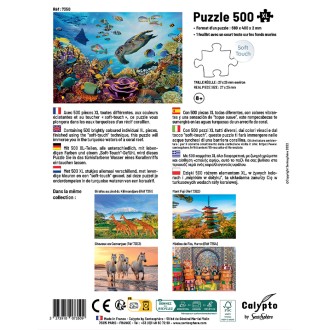 PUZZLE 500 pièces XL - Fonds Marins