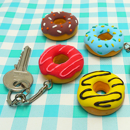 Atelier porte-clés donuts
